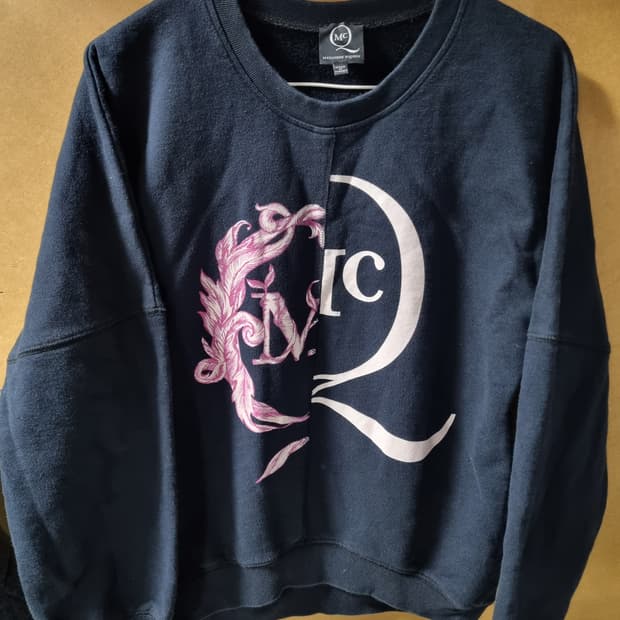 알렉산더맥퀸 여성 기모 맨투맨 