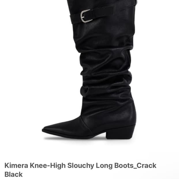 negativethree kimera Knee-high boots