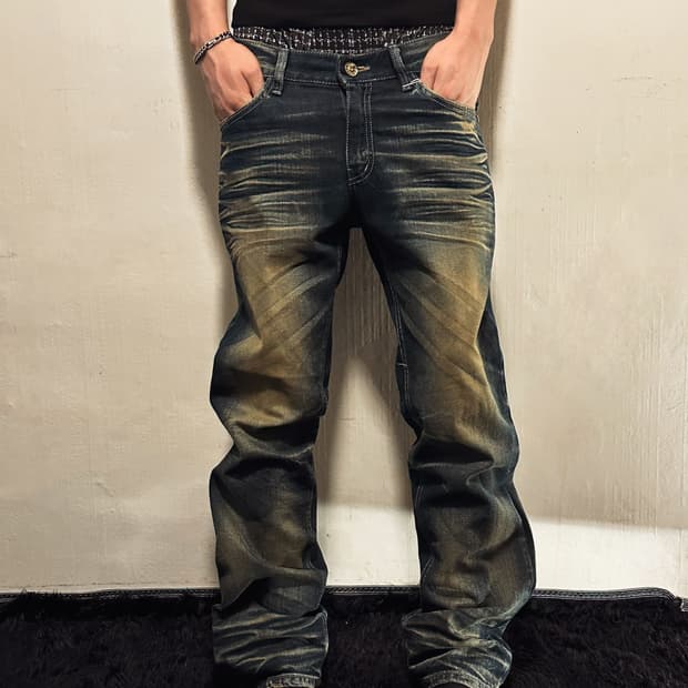 Vintage denim pants