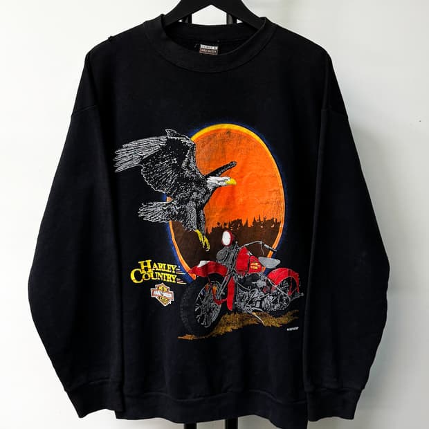 할리 데이비슨 90‘s 할리 데이비슨 크루넥