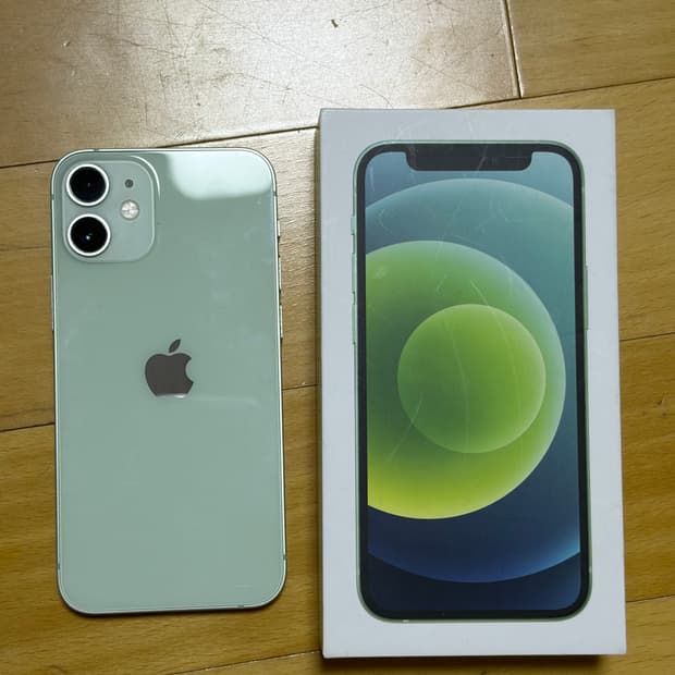아이폰12미니 128GB 그린 iPhone 12 mini