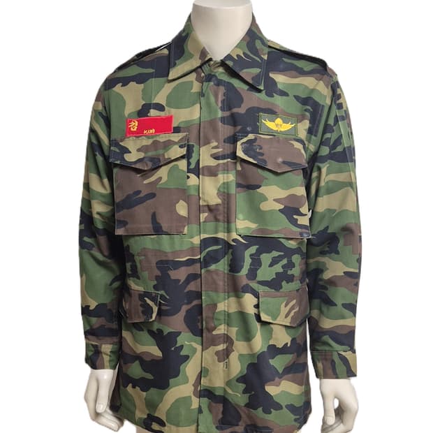 해병대 구형 중기형 얼룩무늬 야전상의 전투복 상의 자켓 (L)