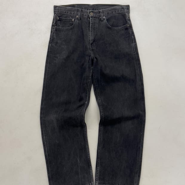 리바이스 블랙 데님