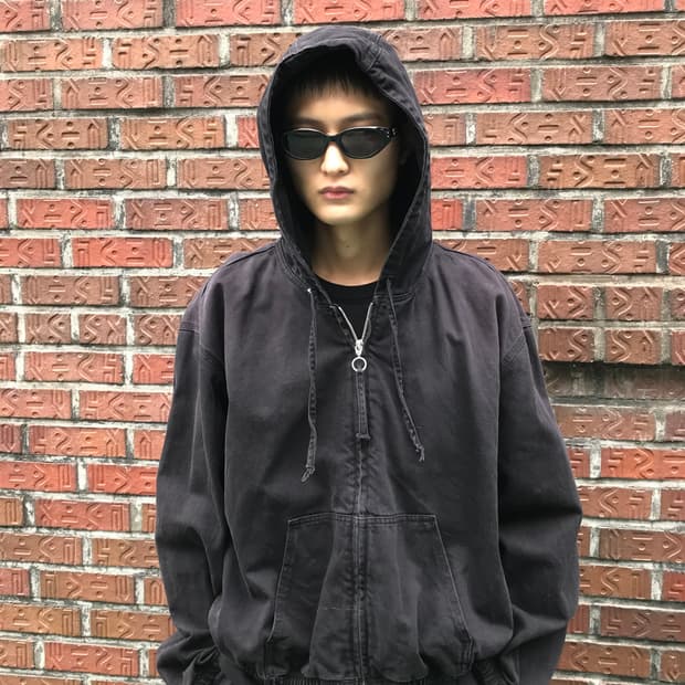 자라 빈티지 후드집업