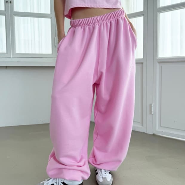 더미스테리어스호텔 베이직 와이드 팬츠