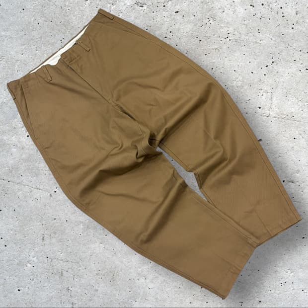 [82] 유니클로 U 브라운 코튼 면바지 팬츠 D316
