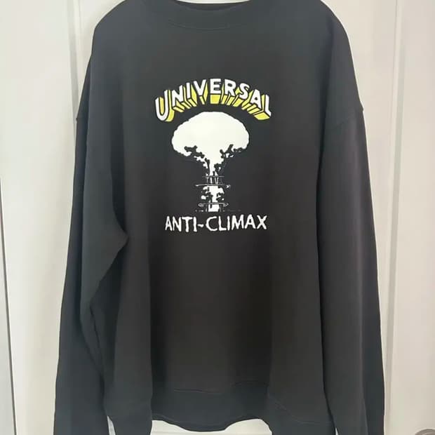 브레인데드 맨투맨  블랙 L