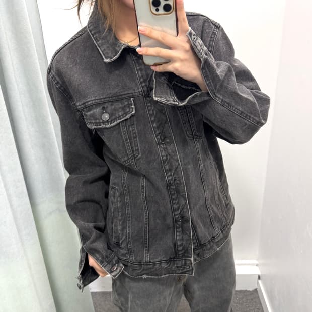 Bershka 흑청자켓