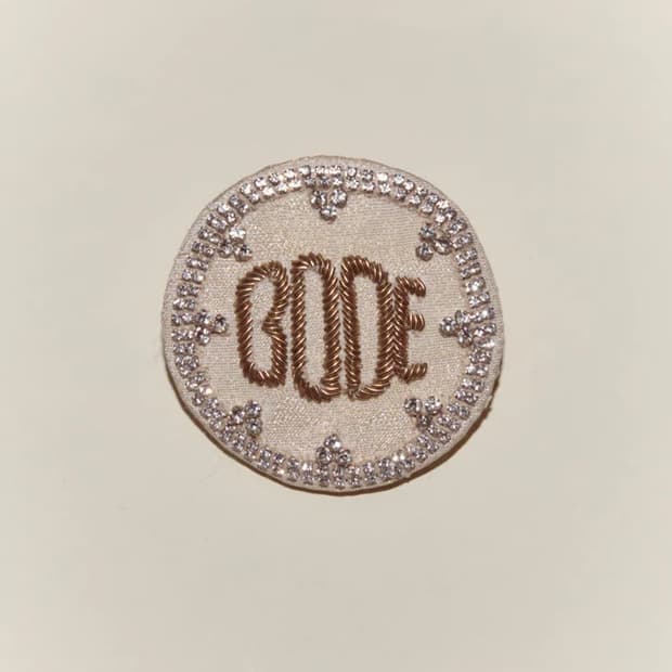 보디 BODE Willow 브로치/화이트