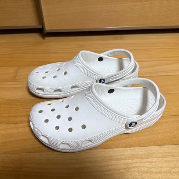 크록스 CROCS 샌들 슬리퍼 쪼리 정품  상태최상 사진확인 사이즈 사진