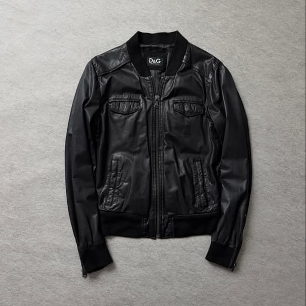 D&G 돌체앤가바나 램스킨 자켓
