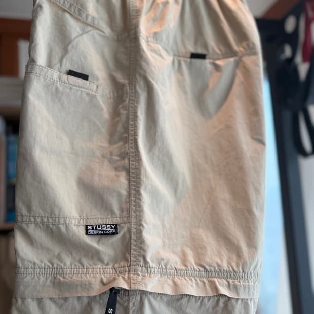 스투시 [정품] 컨버터블 (시세 25만) 팬츠 카고 반바지 32