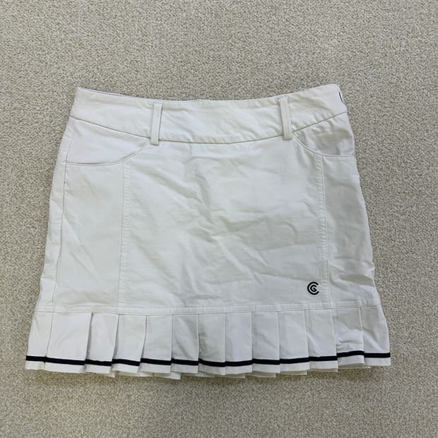 S 클리브랜드 골프 플리츠 스커트 0317D