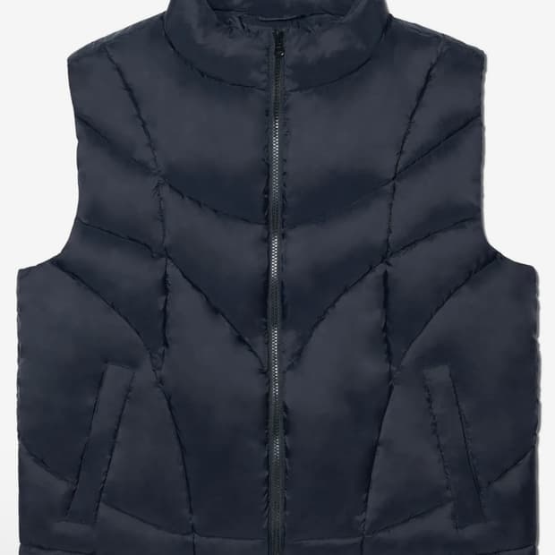 노매뉴얼 덕다운 베스트 패딩 조끼 L