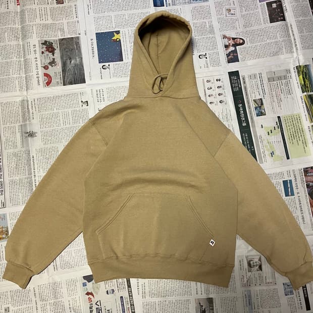 [M] 90s 빈티지 USA 러셀 베이지 후드