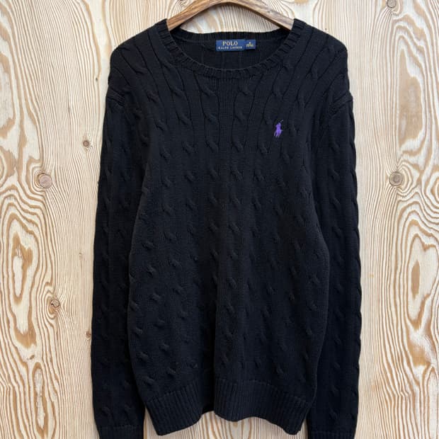 폴로 랄프로렌 케이블 니트
