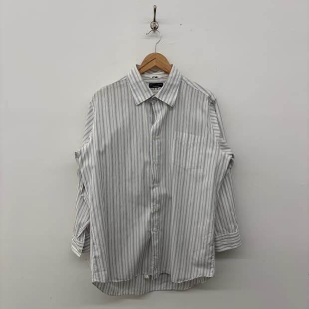크리스챤 디올 스트라이프 셔츠 남방 남성 L