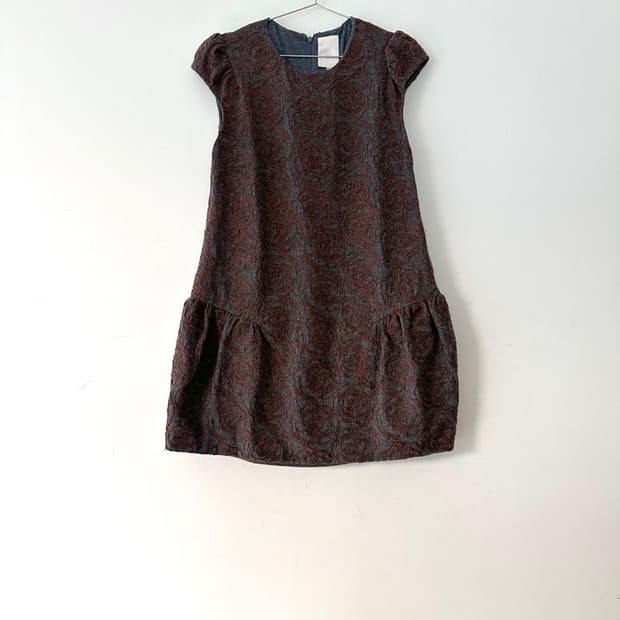 O'2nd jaquard mini puff ops 