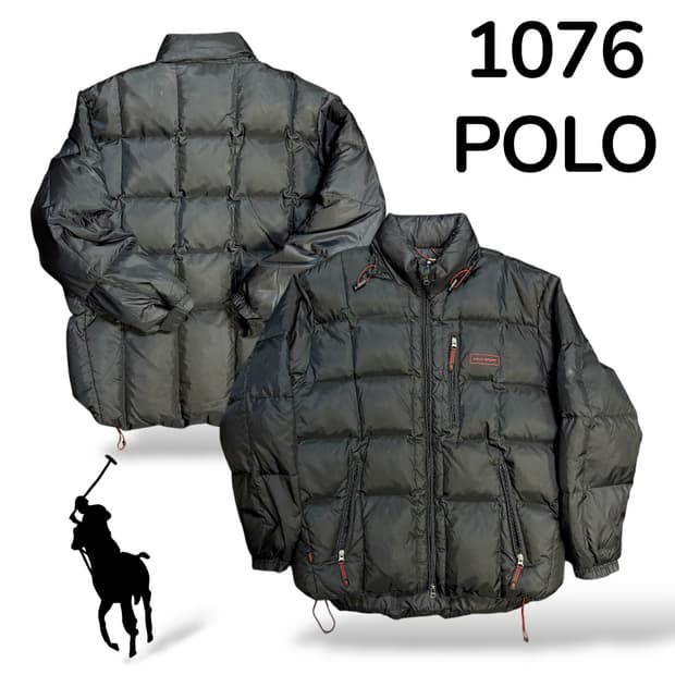 폴로 스포츠 패딩 90s L