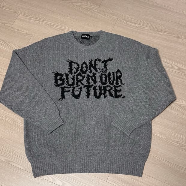 아조바이아조 니트 L