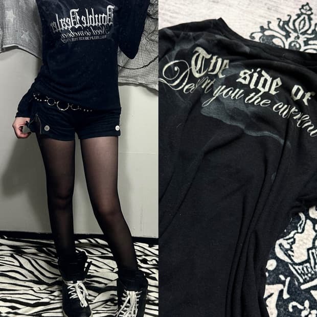 punk old english longsleeve