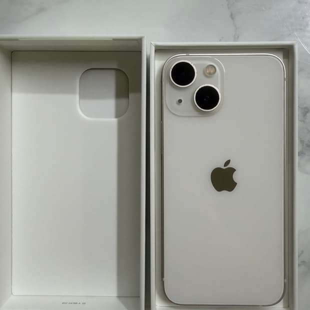 아이폰 13 미니 128기가 화이트