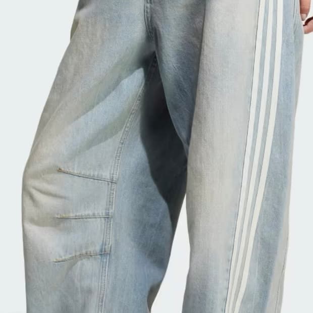 아디다스 여성 바나나 데님