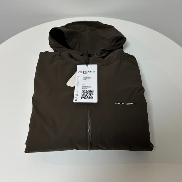 portal level alpha jacket slate black L