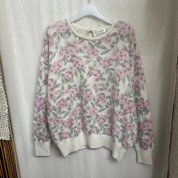 mimose flower knit