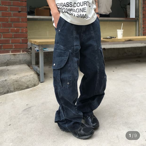 토네이도 라운드 다잉 카고 팬츠