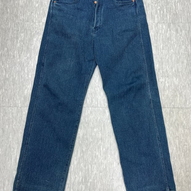 키바타 RTW 002 2nd 올드블루 사시코 데님