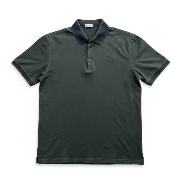 그랑사쏘 코튼 카라티 다크그린 58