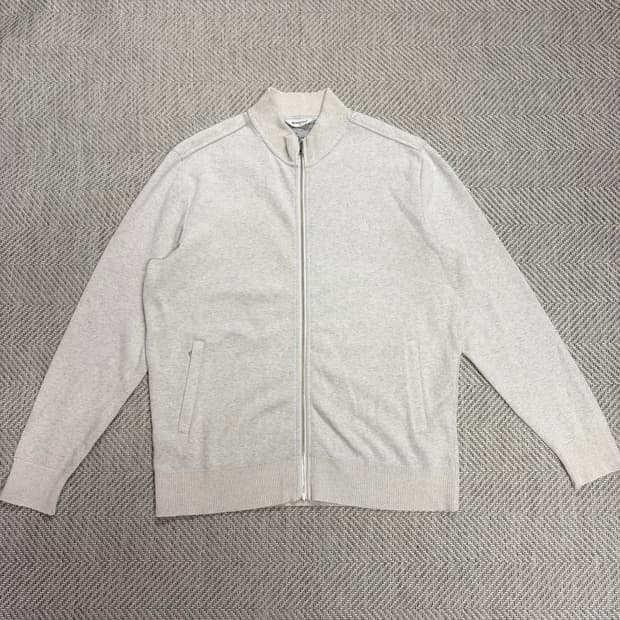 (115)빈폴 간덜기 니트집업 가디건
