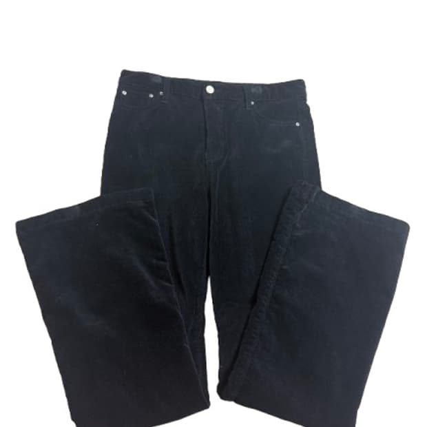 벨벳 부츠컷 팬츠