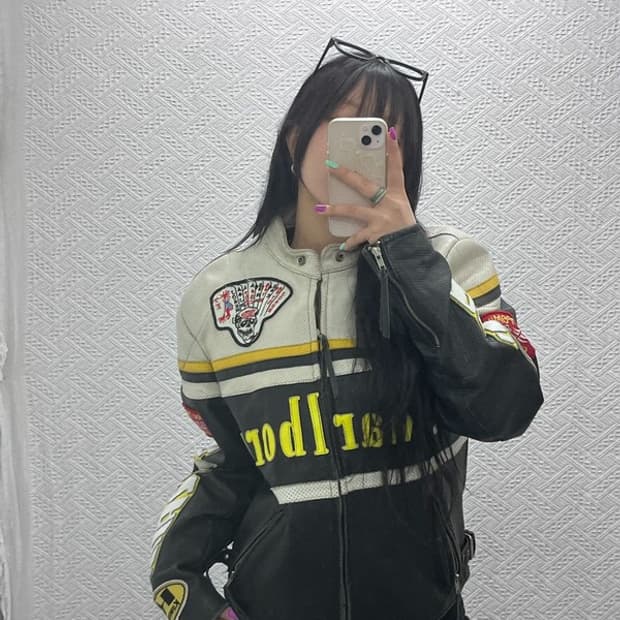 PLICANA 모터사이클 말보루 레이싱 라이더자켓 XL C07065