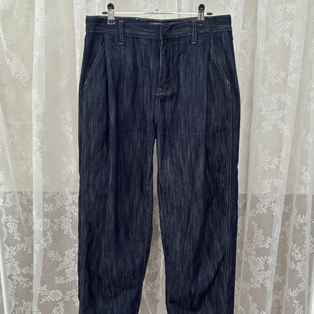 31) 플랙 PLAC 생지 와이드 데님