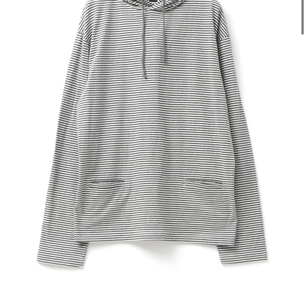 해칭룸 스트라이프 후디