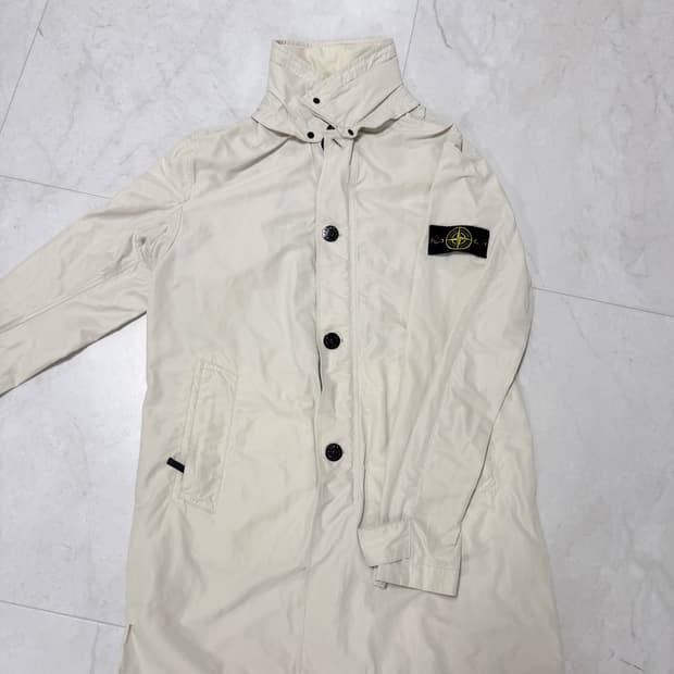 스톤아일랜드 마이크로랩스 롱자켓(코트) 105