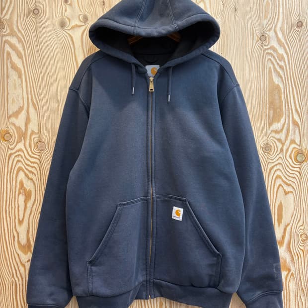 칼하트 레인디펜더 써멀 후드집업 그레이