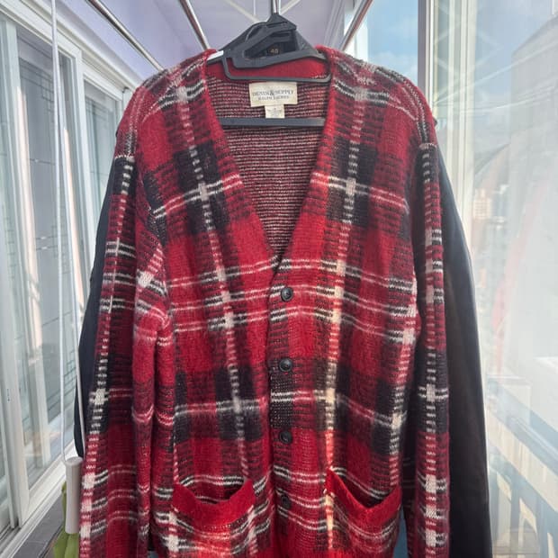 데님앤서플라이 모헤어 가디건