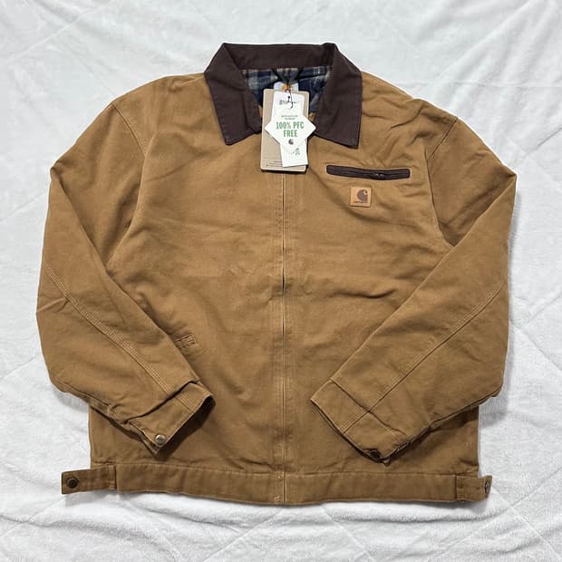 칼하트 디트로이트 워크 자켓 (브라운)