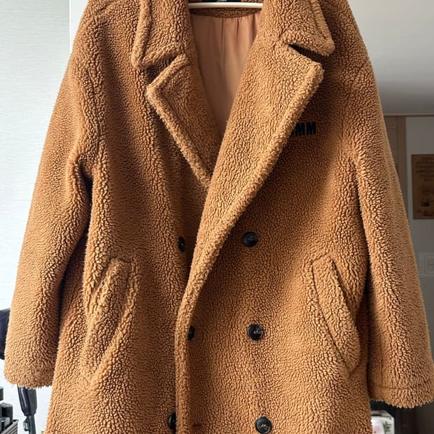 Fcmm 테디베어 뽀글이 코트 M