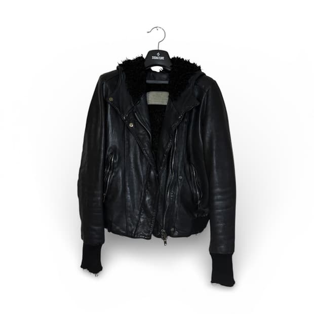 Giorgio Brato AW2001 Fur Leather Jacket