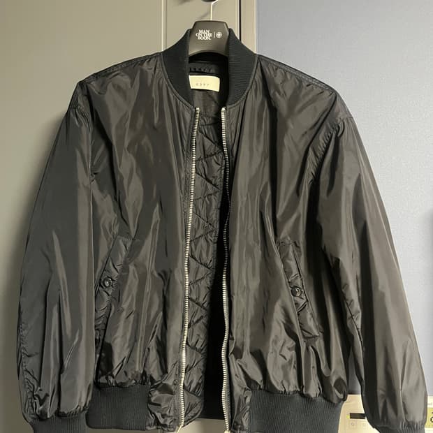 6397네이비 봄버자켓