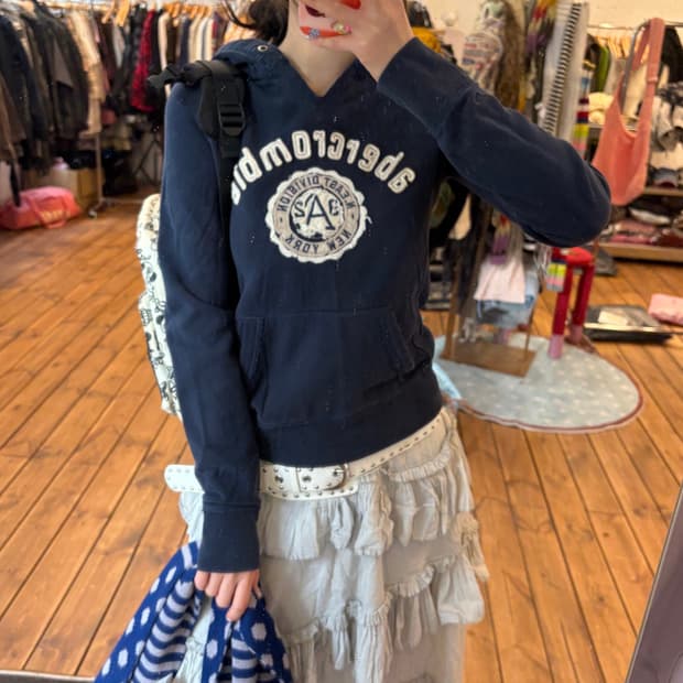 아베크롬비 슬림핏 후드티