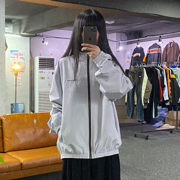 디스이즈네버댓 팀 라이트 그레이 자켓 B5136