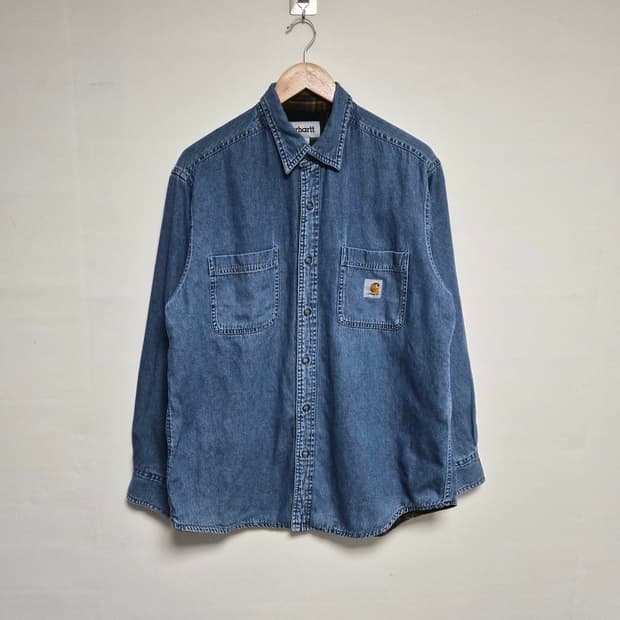 칼하트Carhartt 데님 셔츠 M - S255