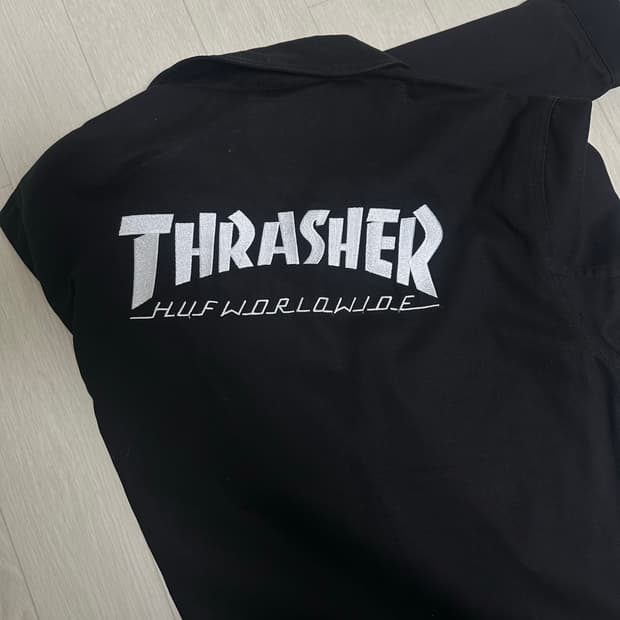 트레셔x허프 콜라보 셔츠 s