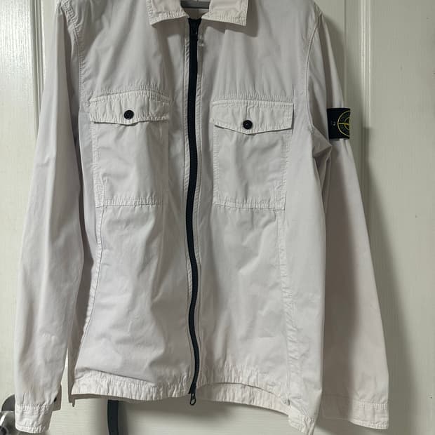 스톤아일랜드 17fw 코튼 오버셔츠 L