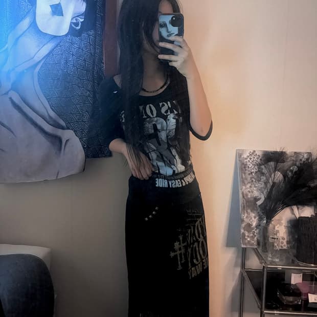 펑크 코디 세트